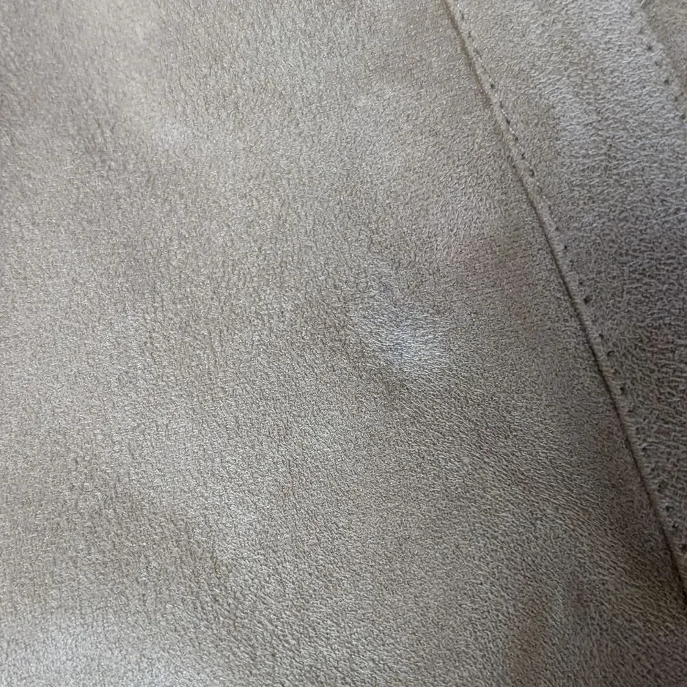 Guess Tan Mini Skirt Side Slit Career Office Size 0